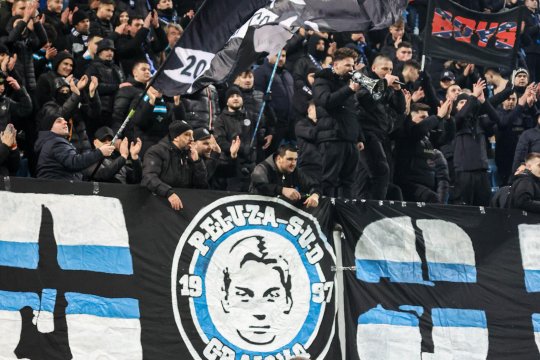 Suporterii FCU Craiova, mesaj dur pentru rivalii din oraș: ”Duminică jucăm din nou cu ăia fără identitate”