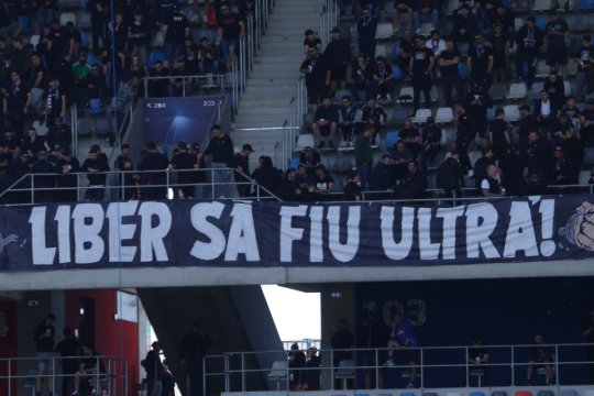 Ultrașii de la Sud Steaua s-au decis în privința prezenței la meciul Dinamo - UTA