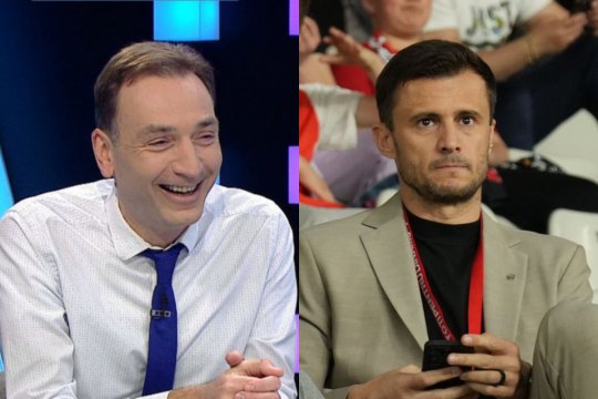 Andrei Nicolescu l-a ironizat pe Radu Naum în direct și a făcut anunțul mult așteptat în privința lui Dennis Politic: ”Doriți să îi negociați contractul?”