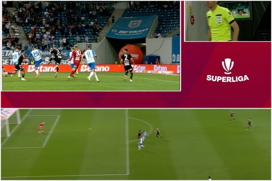 DRAMATIC: gol anulat pentru Craiova, urmat de penalty pentru U Cluj. Final nebun în Bănie