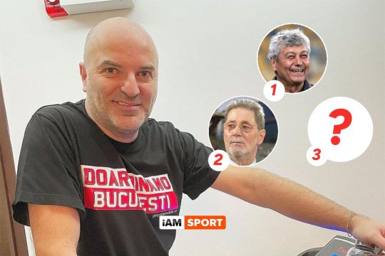 "Mircea Lucescu, Cornel Dinu și el". Dan Capatos a numit favoriții lui din istoria lui Dinamo
