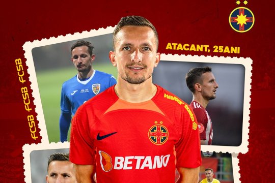 OFICIAL | Marius Ștefănescu a fost prezentat de FCSB