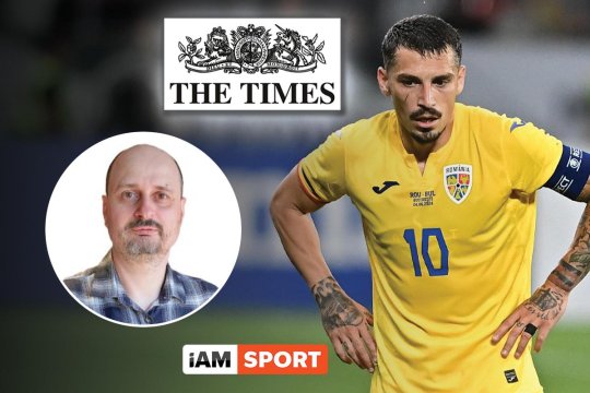 Cristi Munteanu, senior writer iAMsport.ro, singurul jurnalist român invitat să scrie în ”The Times” despre șansele României la Euro