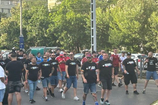 Bocciu, prezent la protestul ultrașilor de la meciul României. Decizia luată înainte de a ajunge la stadion