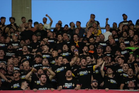 Ultrașii României au răbufnit la partida cu Liechtenstein! Mesajele dure afișate