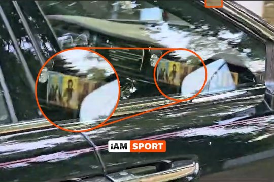 Gigi Becali, asaltat la intrarea în Palatul Știrbey! Detaliu incredibil din interiorul Rolls Royce-ului condus de patronul FCSB