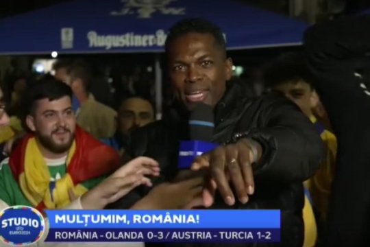 Moment amuzant după România - Olanda. Reporterul Pro Tv nu l-a recunoscut pe marele campion olandez. ”Poate vei fi concediat”