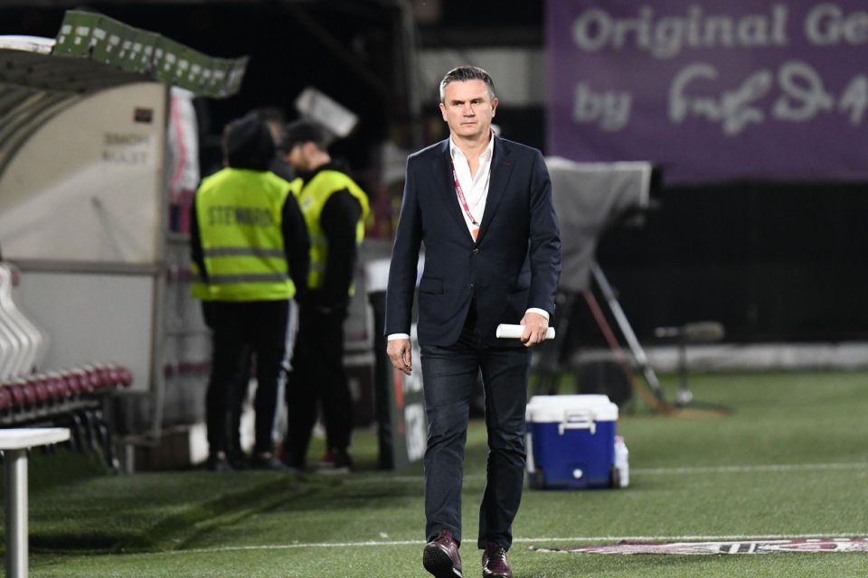 Cristi Balaj, președintele lui CFR Cluj, critică jucătorii după remiza cu Oțelul Galați, scor 0-0, meci din Etapa 13 a Superligii