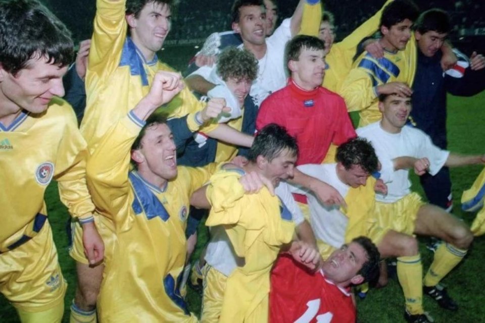 Florin Răducioiu a fost golgeterul, cu nouă reușite, Grupei a 4-a a preliminariilor pentru CM SUA '94