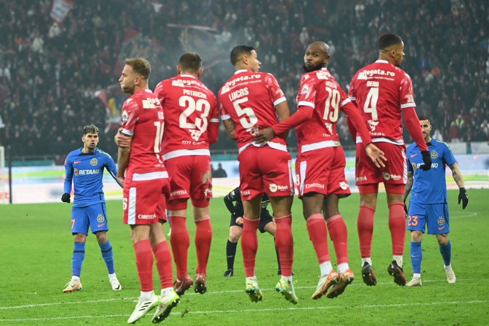 Dinamo ocupă locul 15 după 17 etape jucate din Superliga
