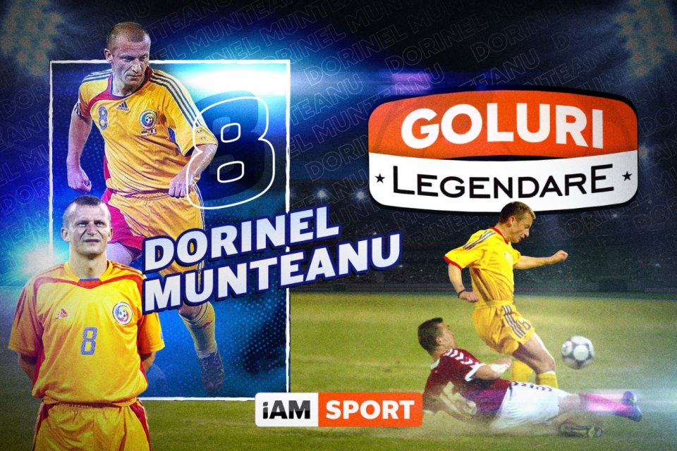 16 goluri în 134 de meciuri a reușit Dorinel Munteanu în tricoul naționalei