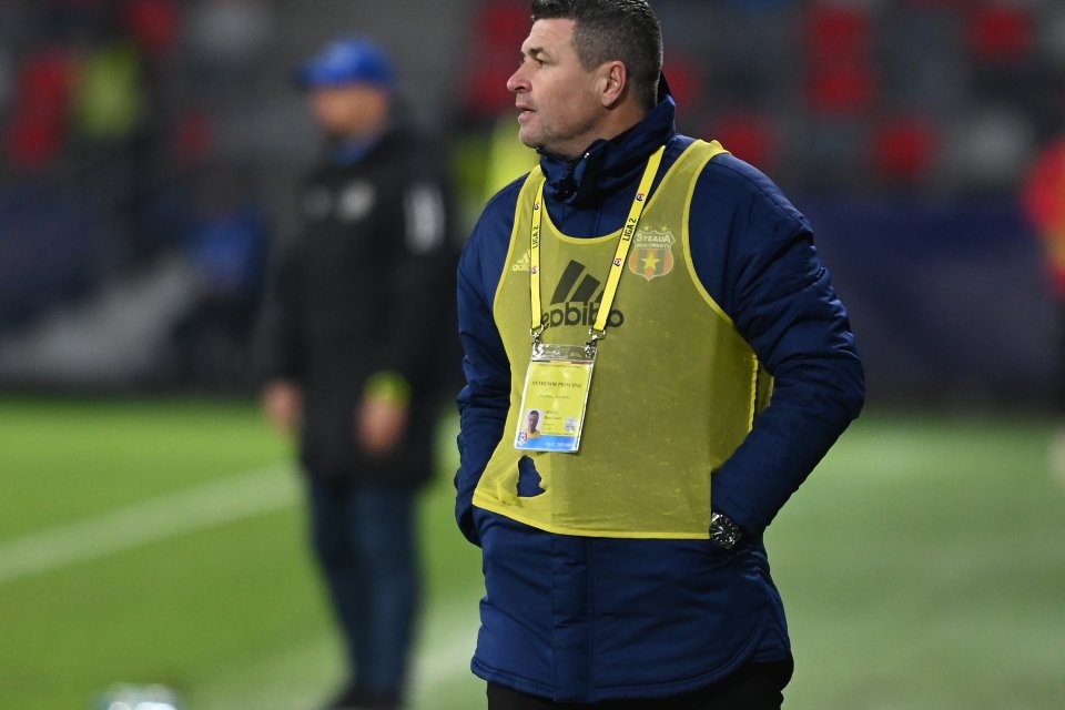 Daniel Oprița, antrenorul echipei CSA Steaua București.