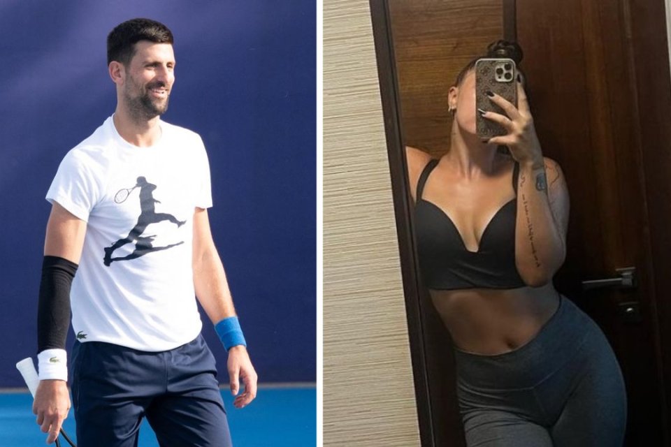 Novak Djokovic și Andreea Prisăcariu, dialog pe Twitter