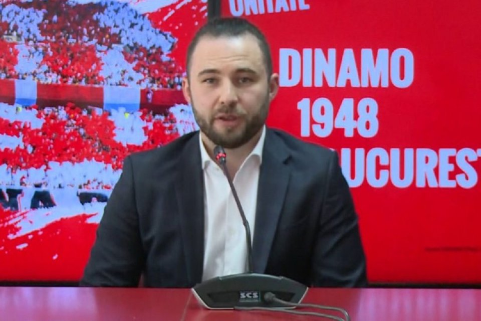 Vlad Iacob este fostul administrator special la Dinamo