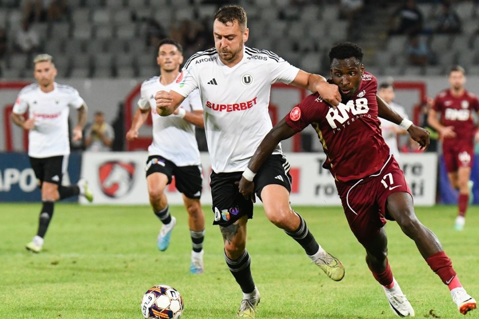 1 gol în 29 de meciuri a strâns Andrei Miron la U Cluj
