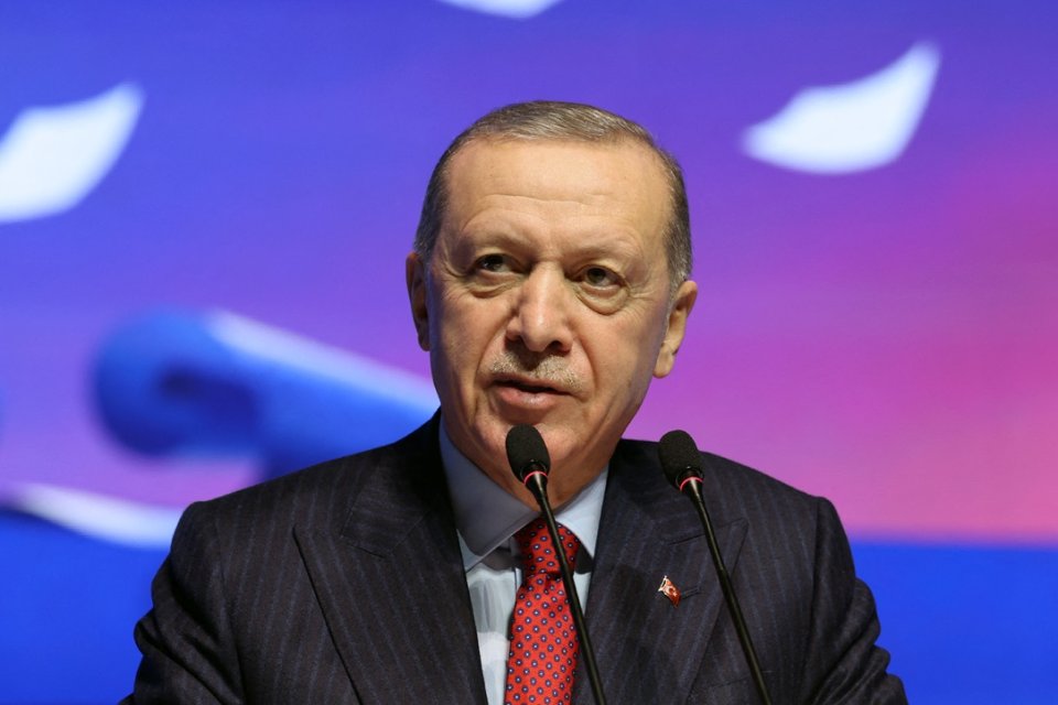 Recep Tayyip Erdoğan ocupă funcția de președinte al Turciei