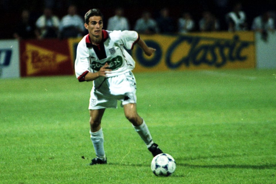 Marius Măldărășanu în timpul meciului disputat împotriva Stelei, din Cupa României 1999