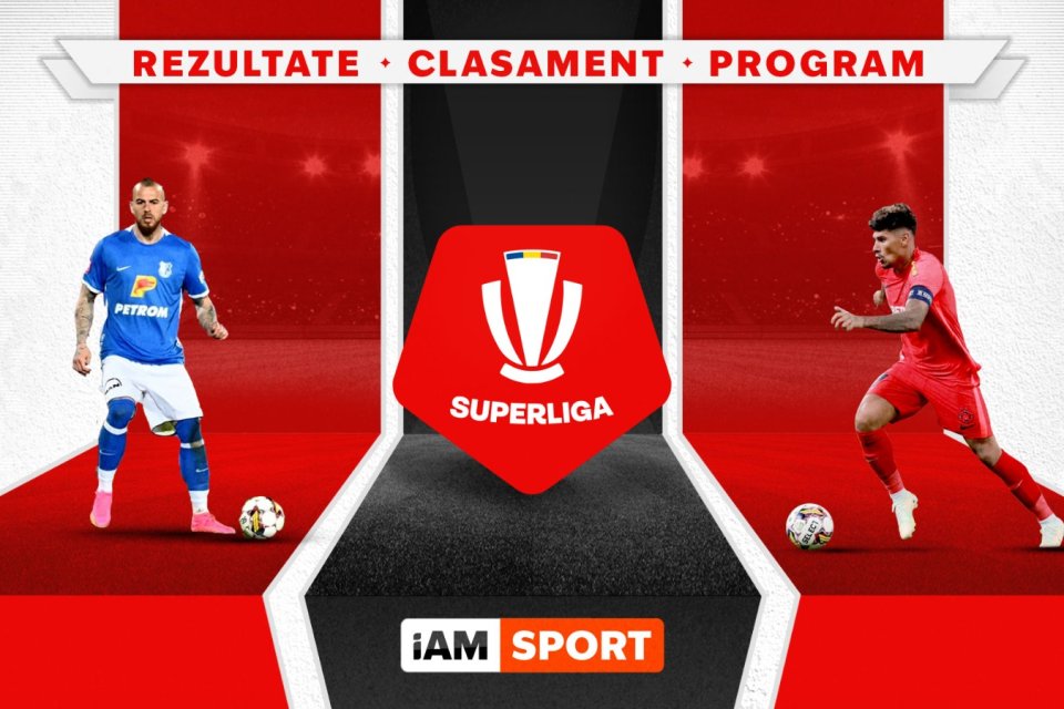 SuperLiga 2023 - Clasament Liga 1, program meciuri, rezultate