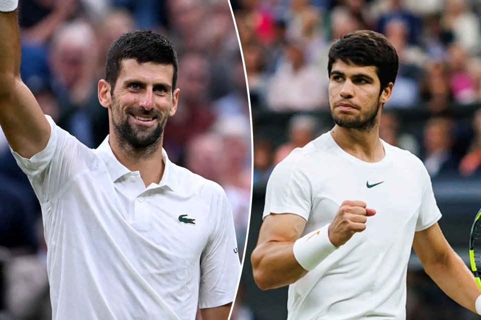 Carlos Alcaraz și Novak Djokovic, finaliștii de la Wimbledon 2023