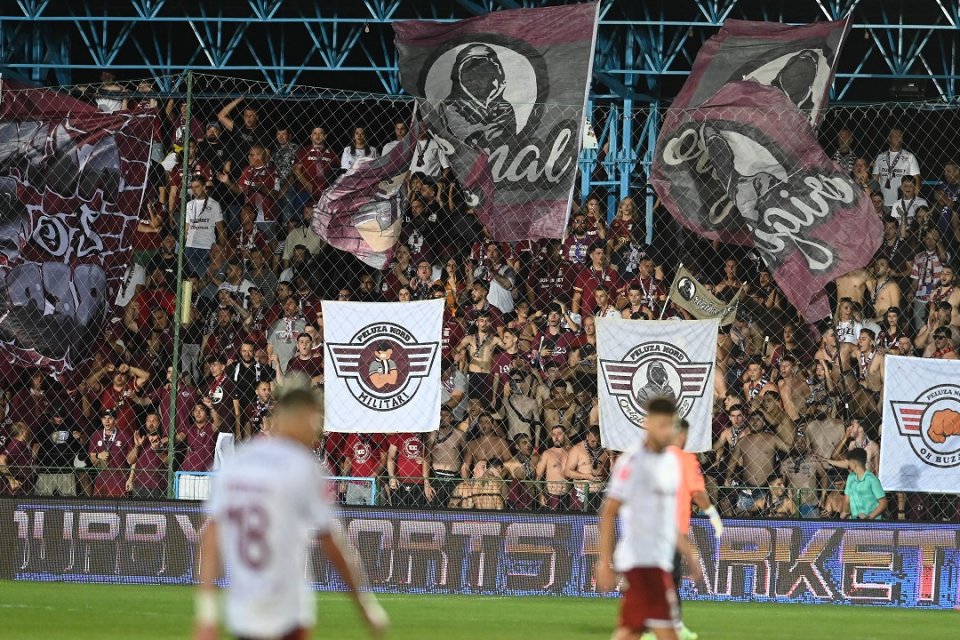 Fanii Rapidului au umplut stadionul Anghel Iordănescu la meciul cu FC Voluntari