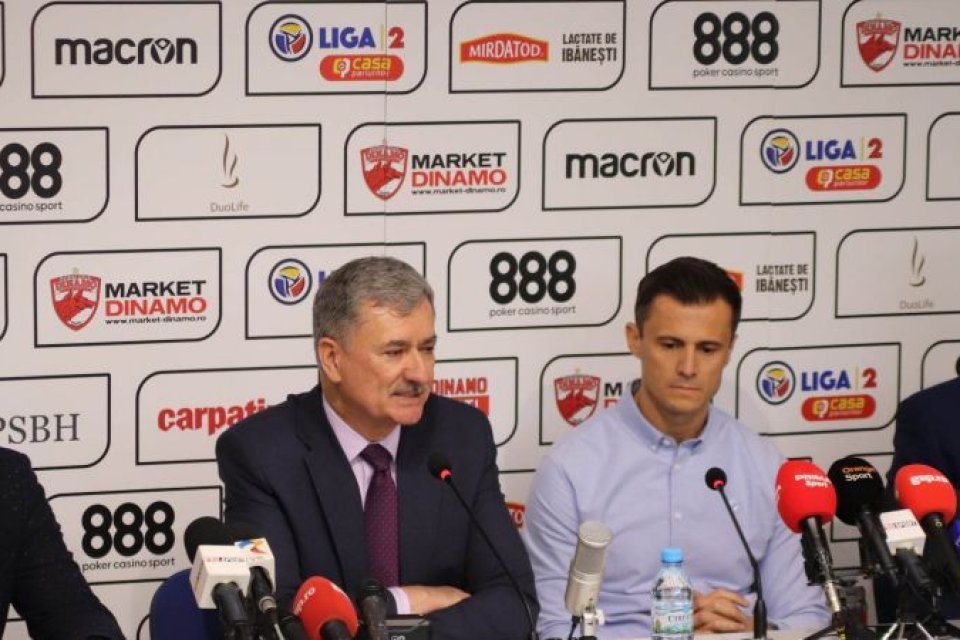 Eugen Voicu și Andrei Nicolescu, cei doi acționari ai lui Dinamo
