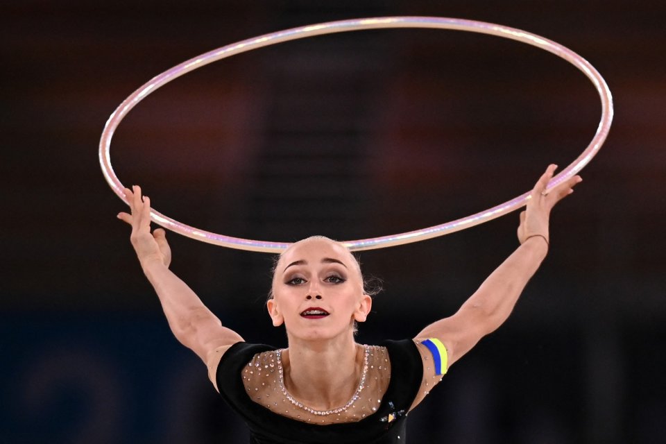 Viktoriia Onopriienko a luat și medalia de argint la Europenele de la Baku, în competiția pe echipe