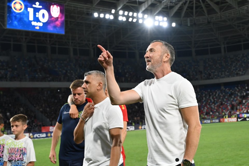 Mihai Stoica, după un meci jucat pe stadionul ”Steaua”