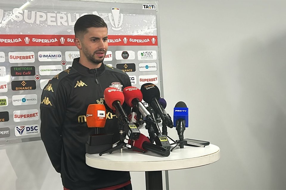 113 meciuri a strâns Horațiu Moldovan în tricoul Rapidului