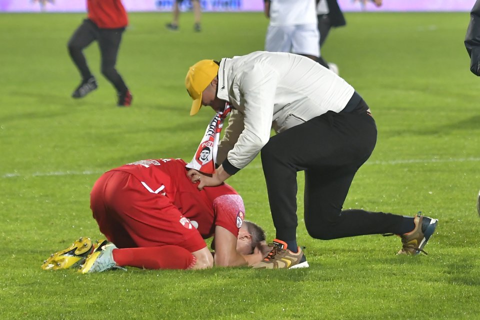 Iulian Roșu, în tricoul lui Dinamo