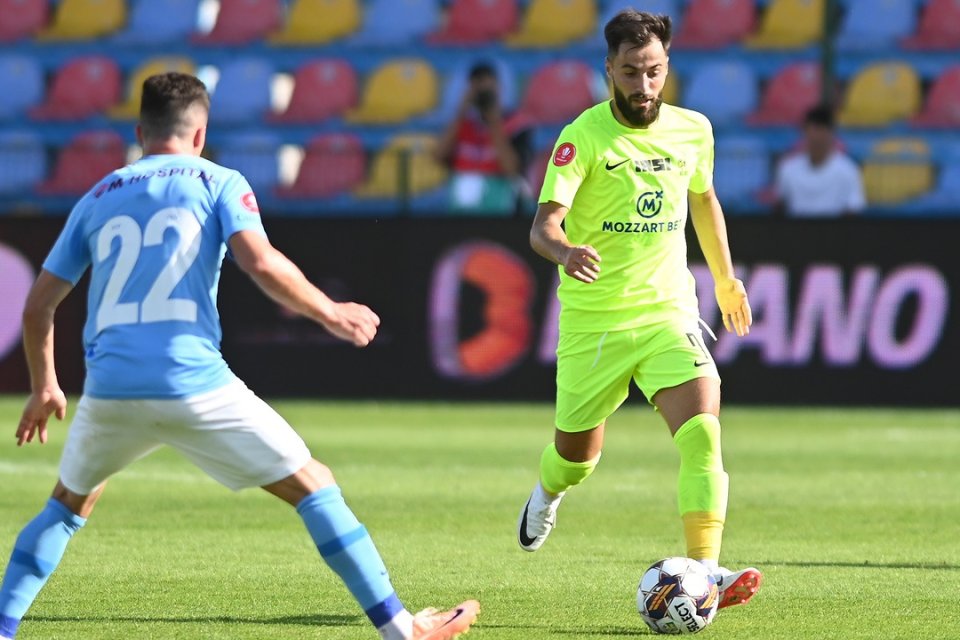 11 meciuri (320 de minute) a jucat Andrei Ciobanu în tricoul lui Poli Iași