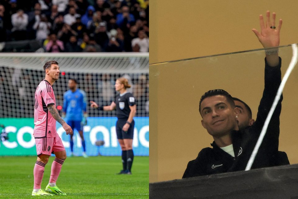 Doar Messi a jucat în meciul dintre Al Nassr și Inter Miami, Ronaldo a fost în tribune