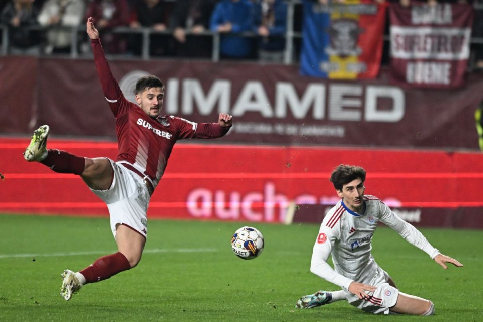Burmaz a înscris al treilea gol în trei partide pentru Rapid