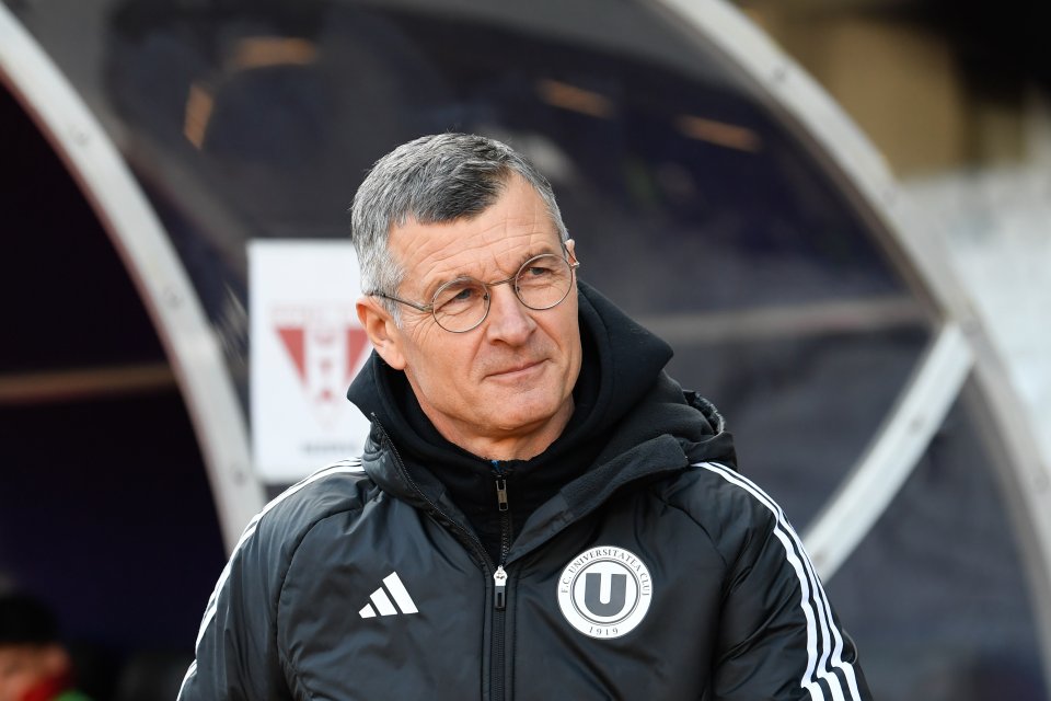 Ioan Ovidiu Sabău este antrenorul echipei U Cluj