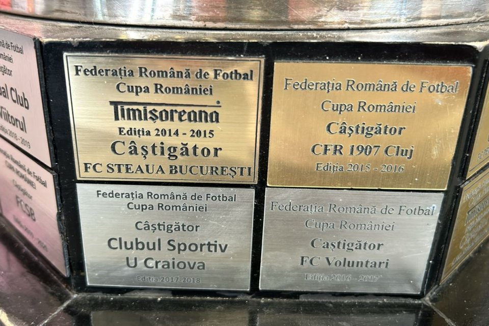 Prima ediție a Cupei României a fost câștigată în 1934 de Ripensia Timișoara
