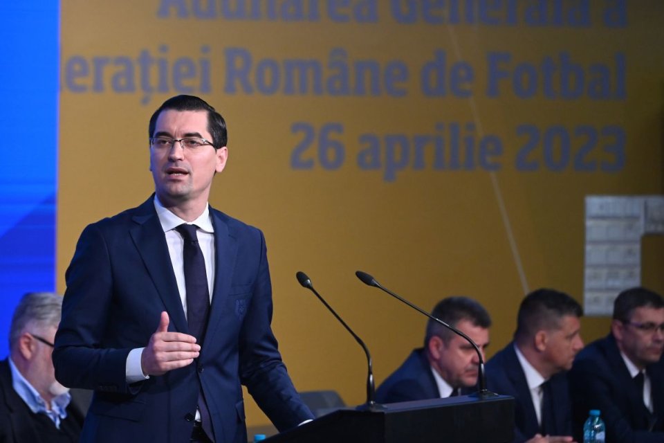 Răzvan Burleanu este în fruntea FRF din anul 2014