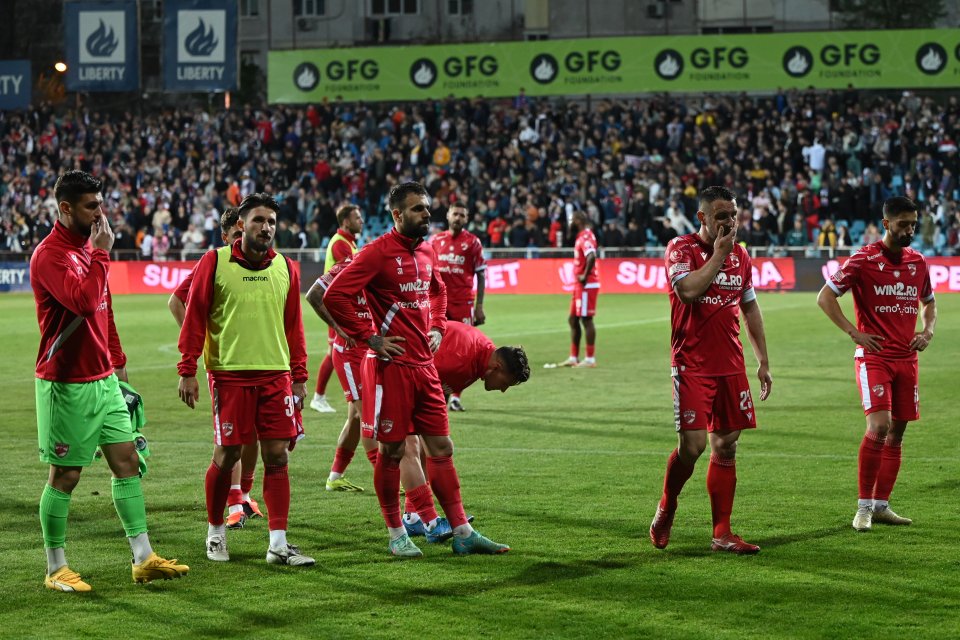 Dinamo este pe loc retrogradabil după 3 etape jucate în play-out-ul Superligii