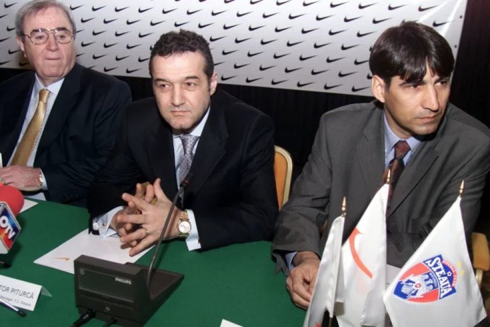 Victor Pițurcă, alături de Gigi Becali și Viorel Păunescu