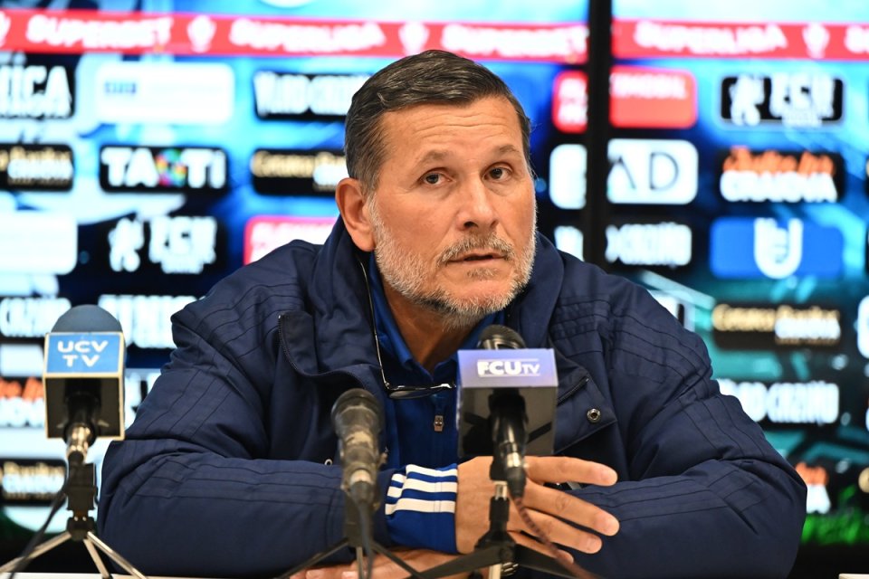 Nicolo Napoli se află la al 10-lea mandat pe banca tehnică a FCU Craiova