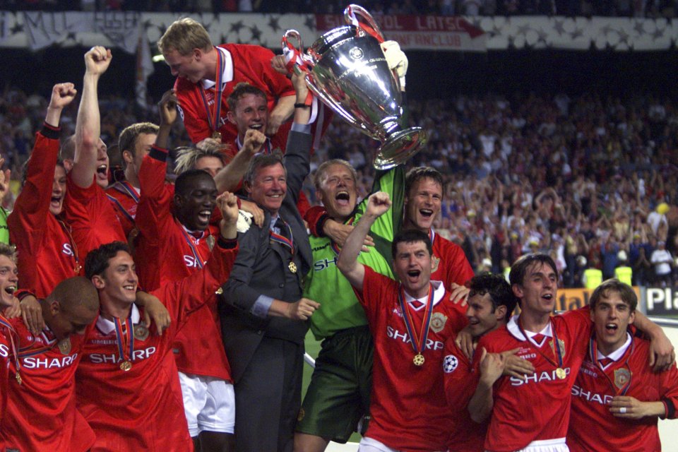 Manchester United a câștigat Cupa Campionilor în 1999