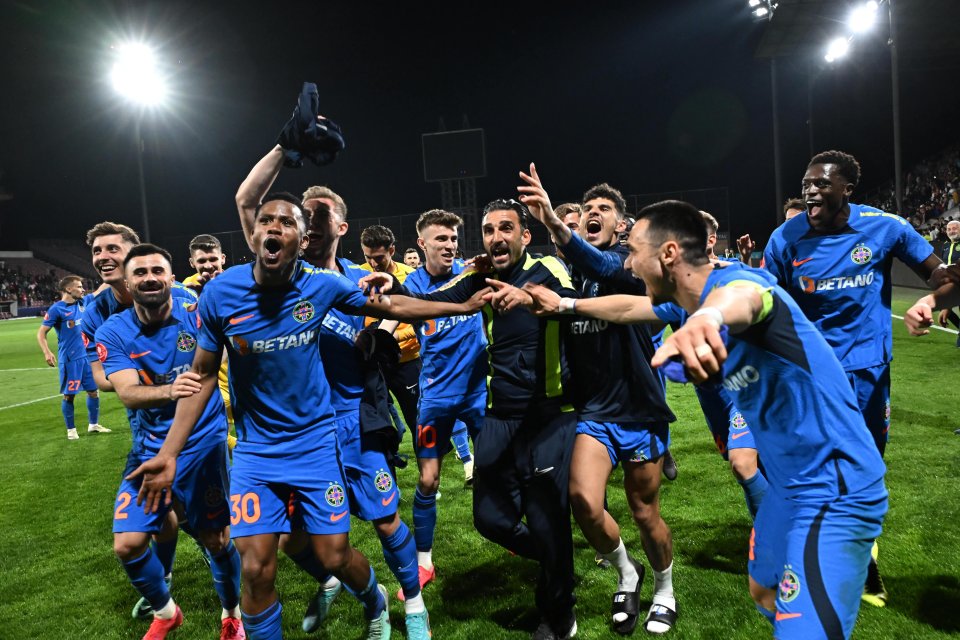 FCSB a câștigat titlul în România după 9 ani