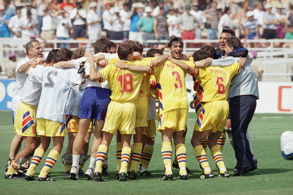 Generația de Aur a dus România pe locul 6 la Cupa Mondială din 1994