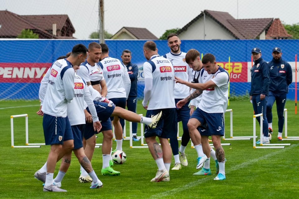 Antrenament România în pregătirea EURO 2024