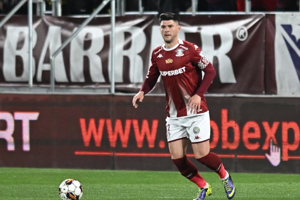 Cristi Săpunaru a reușit un gol pentru Rapid în Superligă în acest sezon