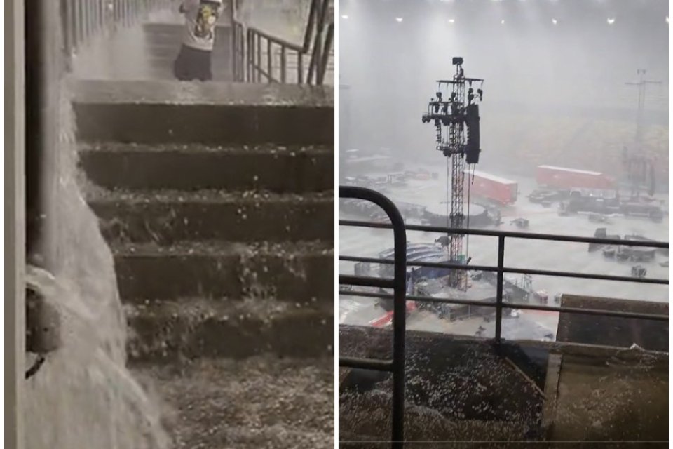 Arena Natională a fost inundată imediat după concertul Coldplay