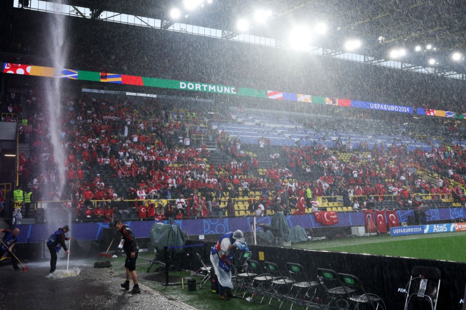 Imagini de la stadionul din Dortmund înainte de Turcia - Georgia