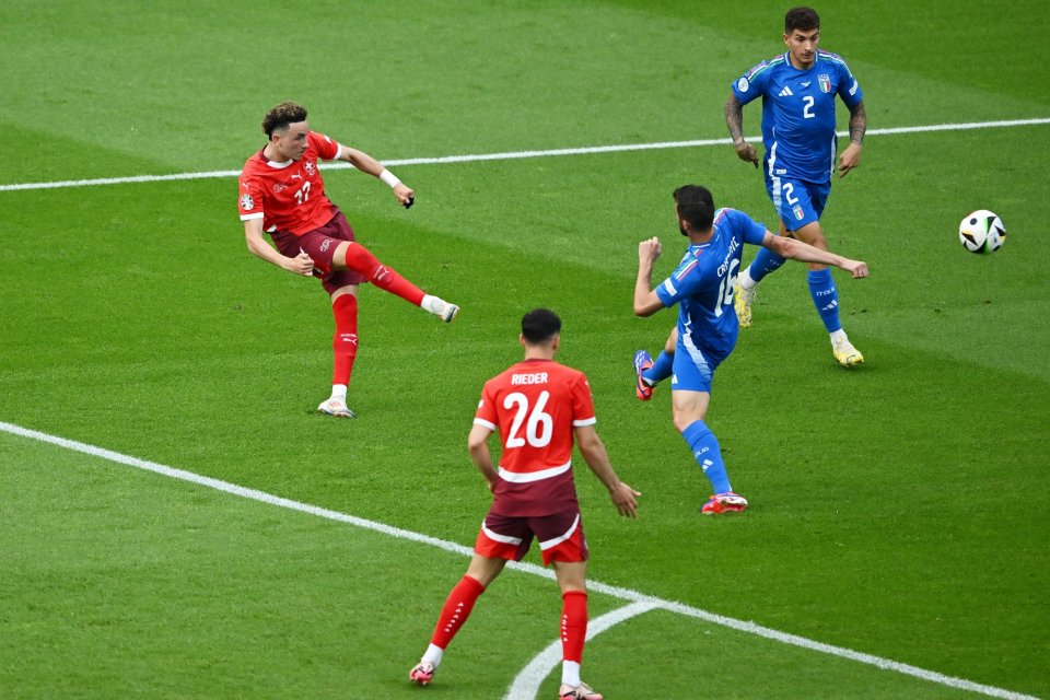 Ruben Vargas, autorul celui de-al doilea gol al Elveției, are 48 de selecții și 9 reușite la națională