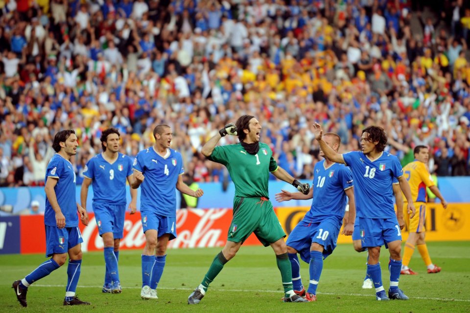 Mauro Camorenesi, în tricoul Italiei, la EURO 2008
