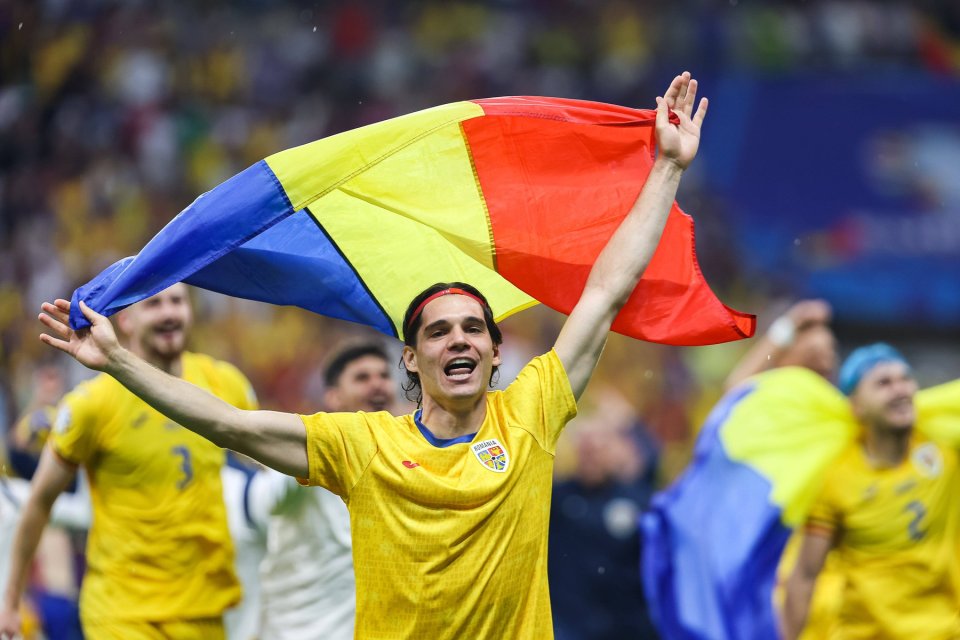 Ianis Hagi, jucătorul României, după un meci disputat la EURO 2024