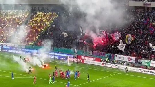 Dinamo și FCSB, la un pas de o bătaie generală. Scandalul, declanșat de Peluza Nord. Ce s-a întâmplat