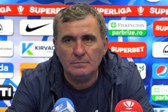 Gică Hagi, supărat la conferința de presă: ”Înseamnă că învăț și eu fotbal la 58 de ani”